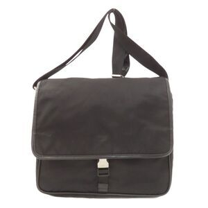 Prada Messenger Bag With Logo Hardware Nylon Shoulder Bag Prada